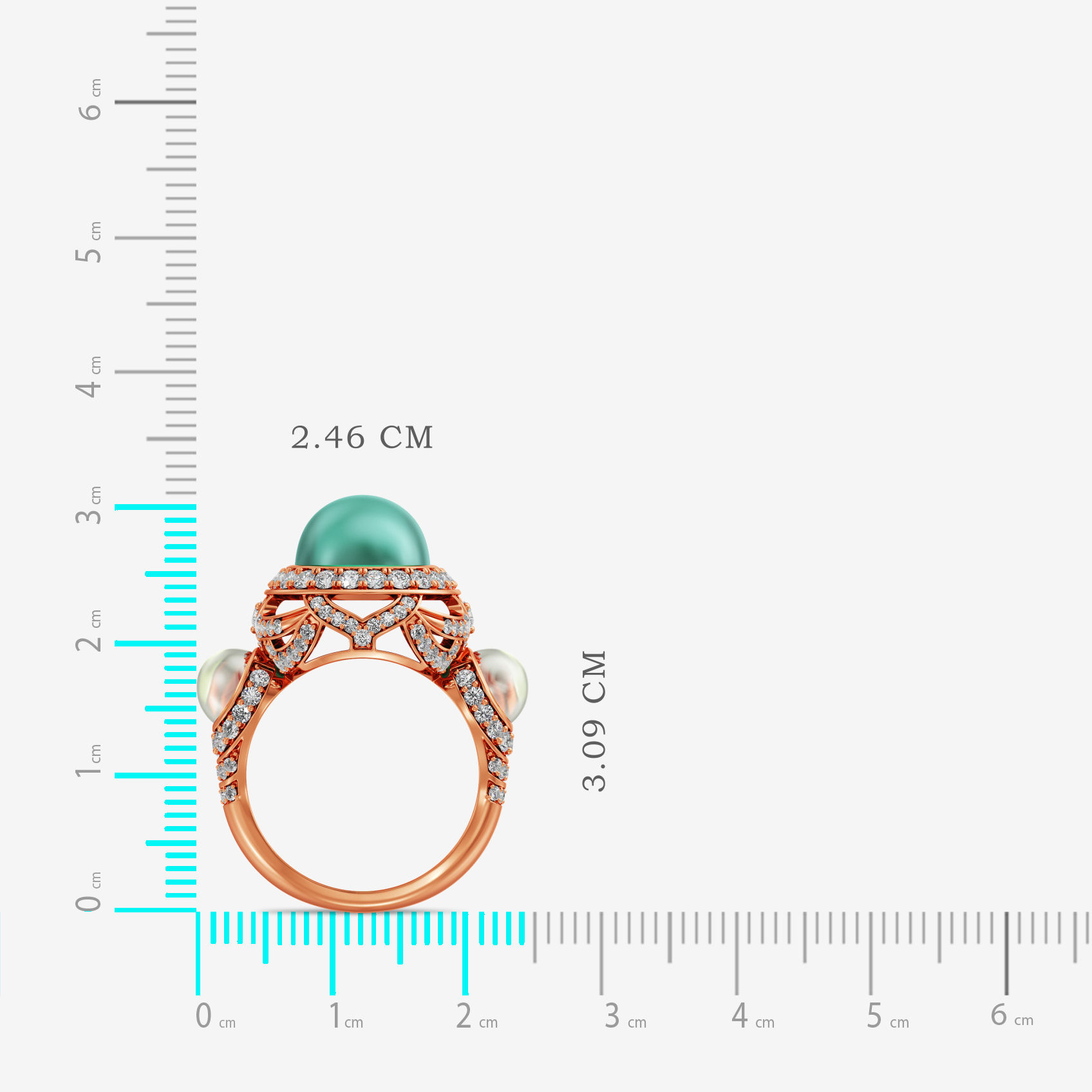 Royal Oasis Diamond Ring alternate view 3