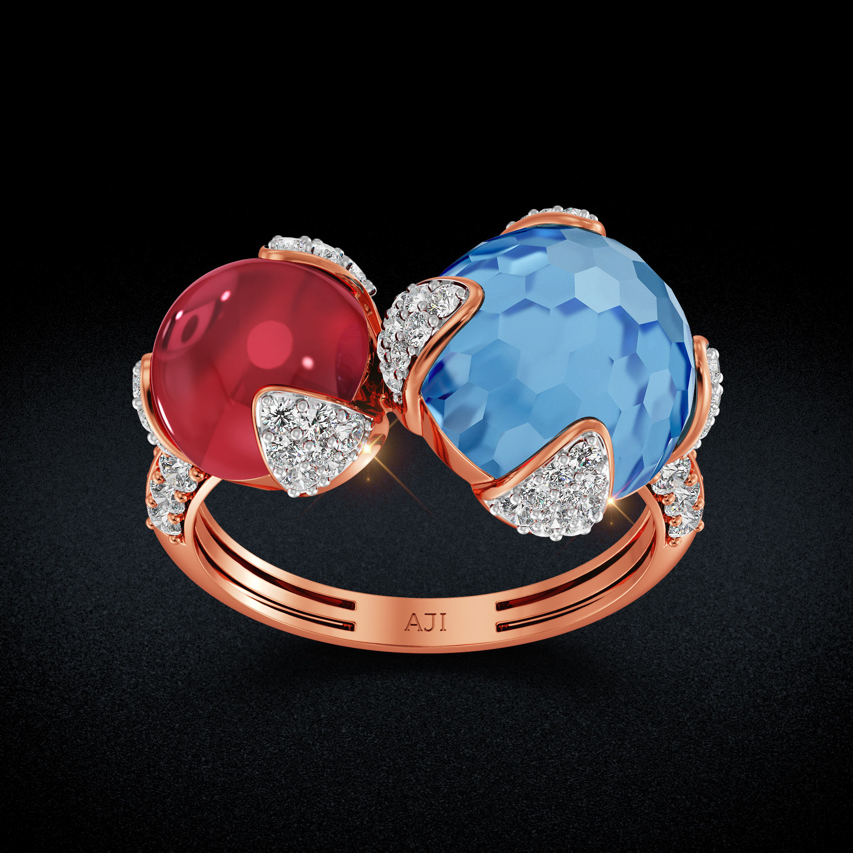 Twilight Tango Diamond Ring image