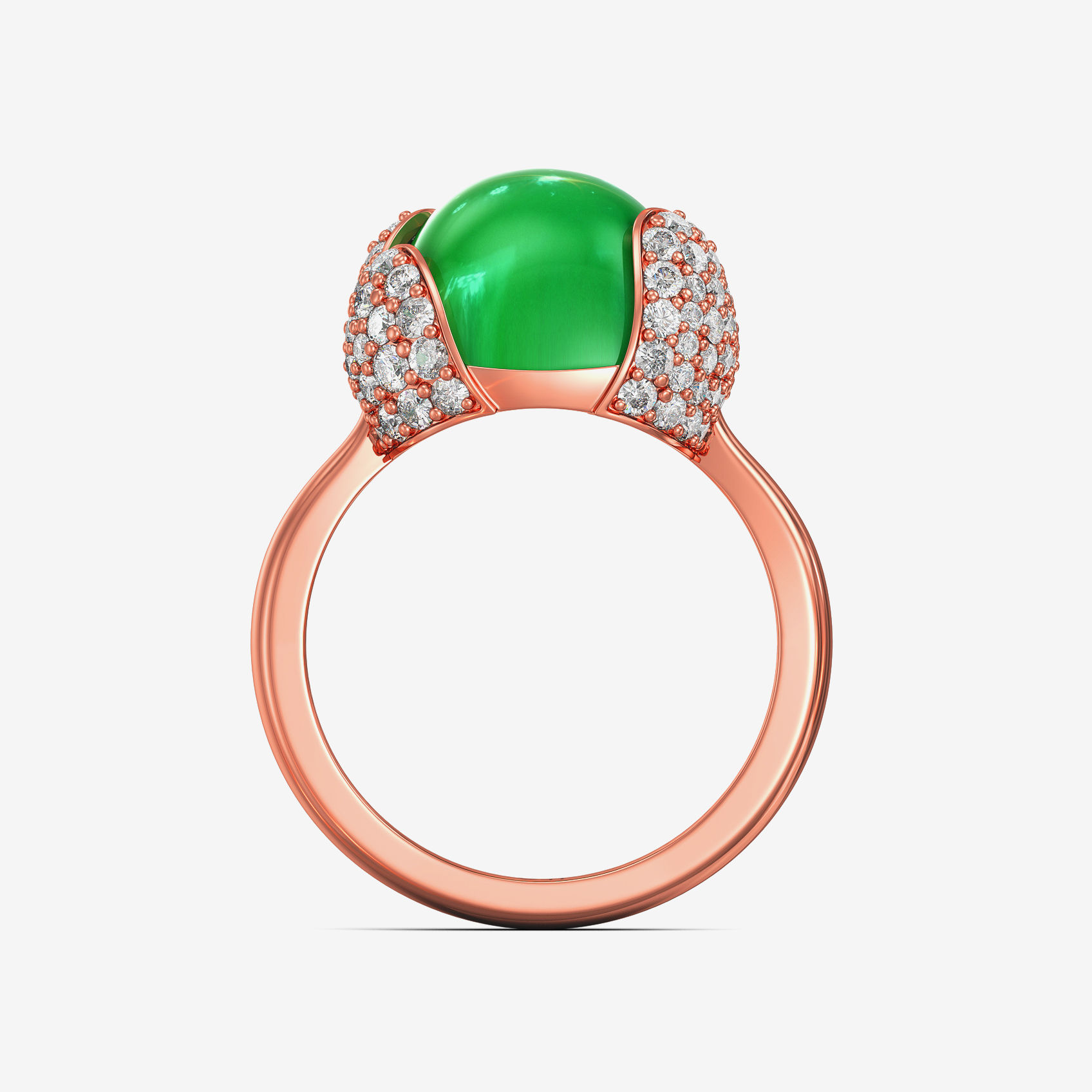 Emerald Glow Diamond Ring alternate view 2