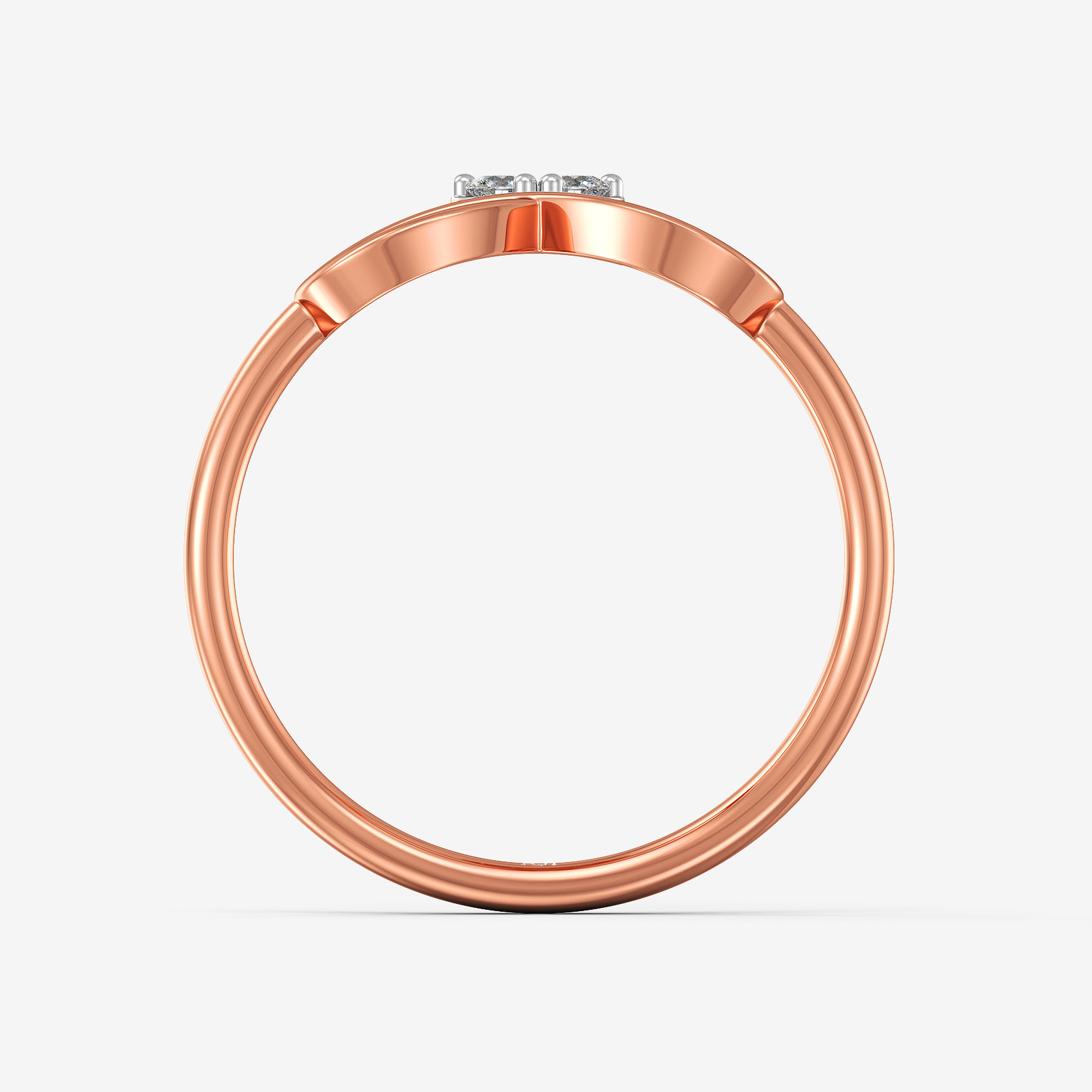 Infinity Drop Diamond Ring alternate view 2