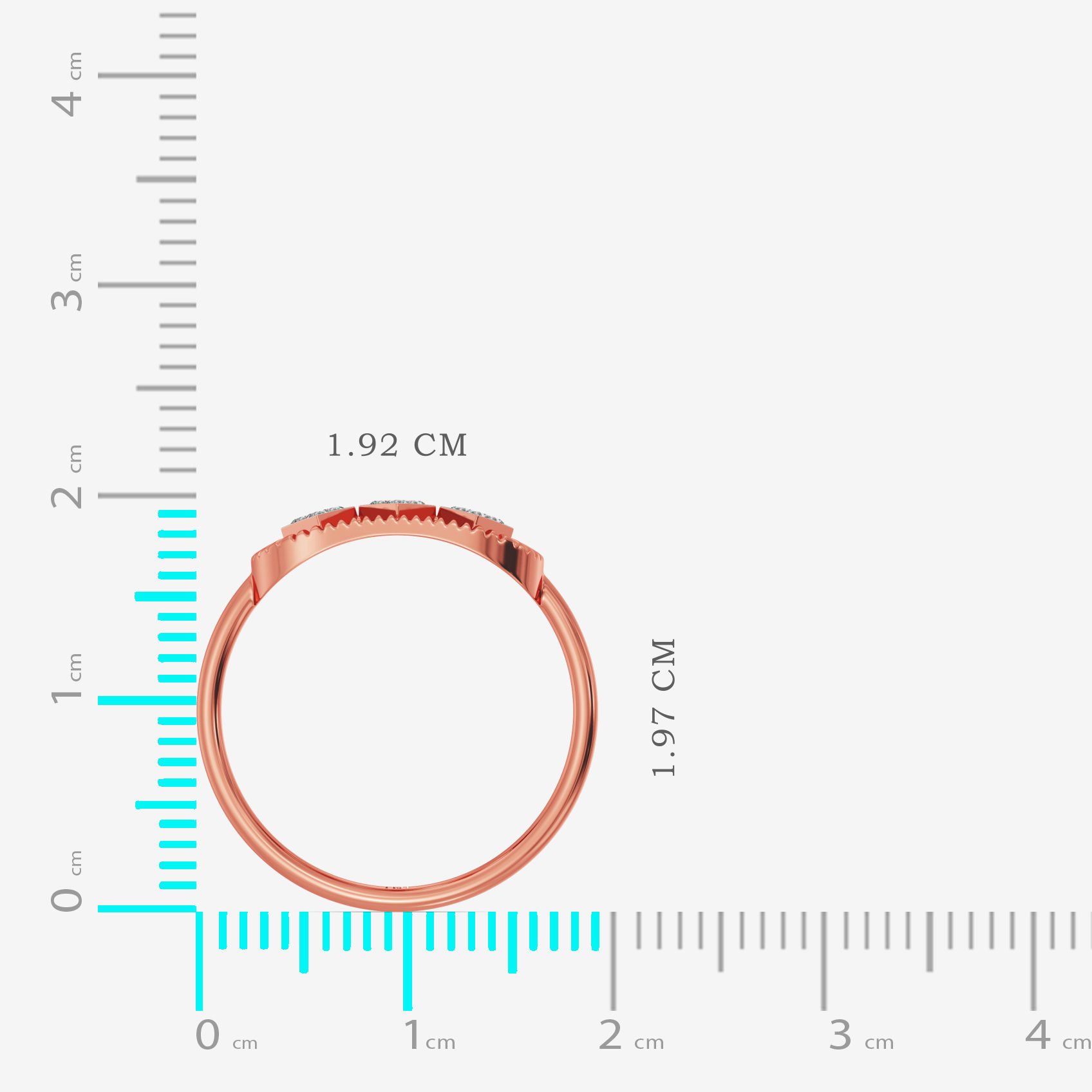 Triad Shine Diamond Ring alternate view 3