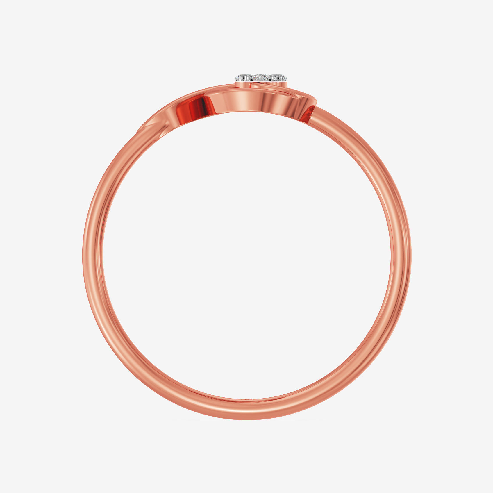 Swirl Harmony Diamond Ring alternate view 1