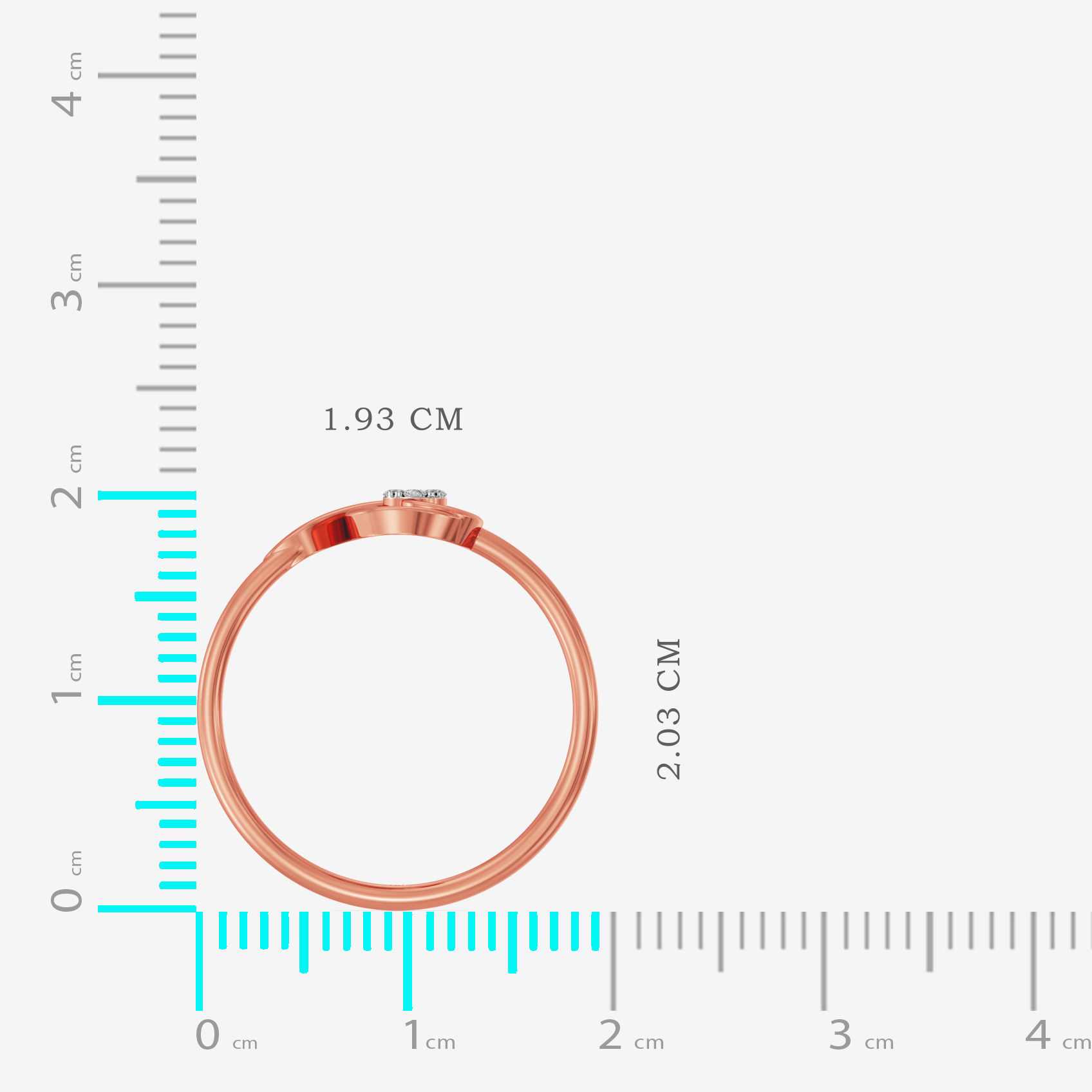 Swirl Harmony Diamond Ring alternate view 3