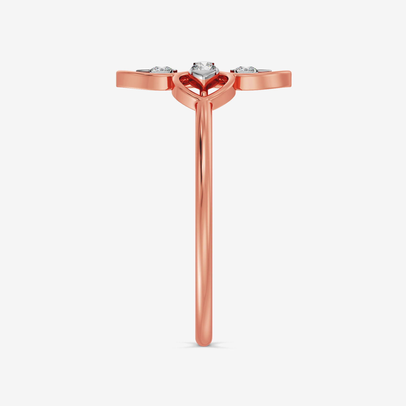 Radiant Petal Diamond Ring alternate view 2