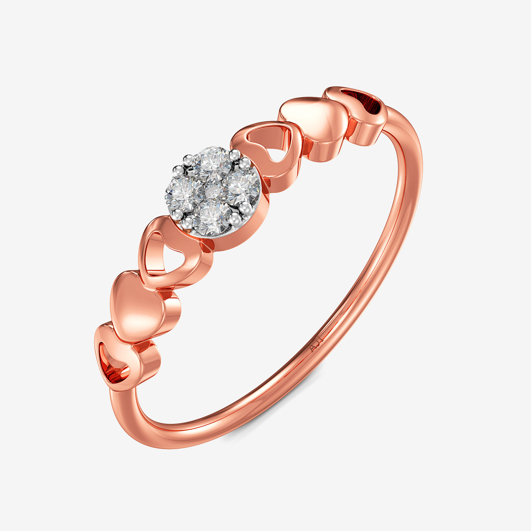 Heart Bliss Diamond Ring