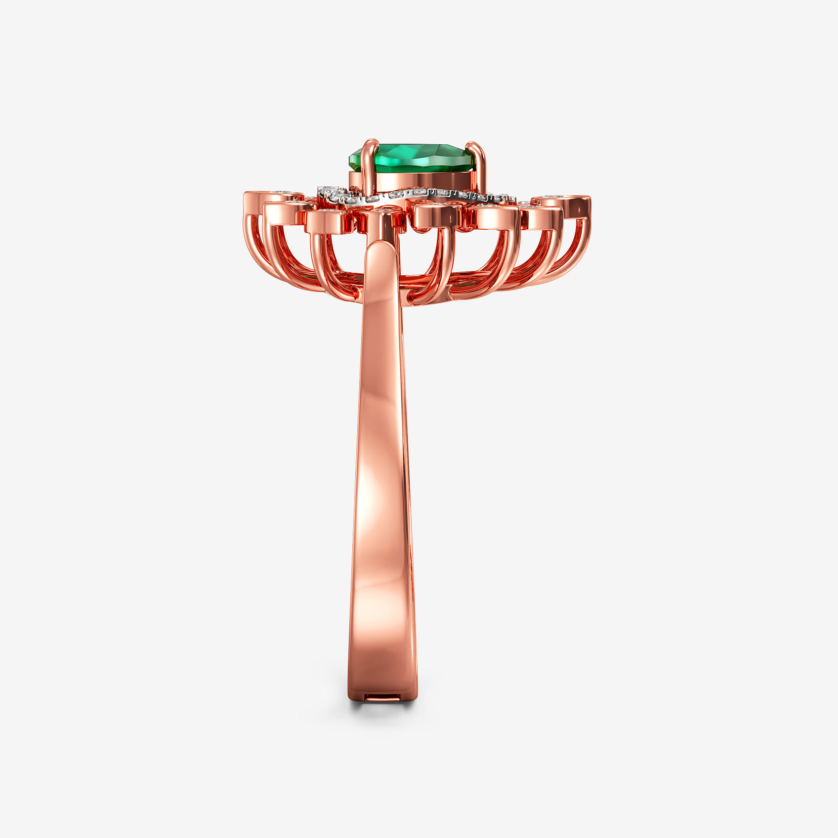 Glow Splendor Diamond Ring Come Pendant alternate view 2