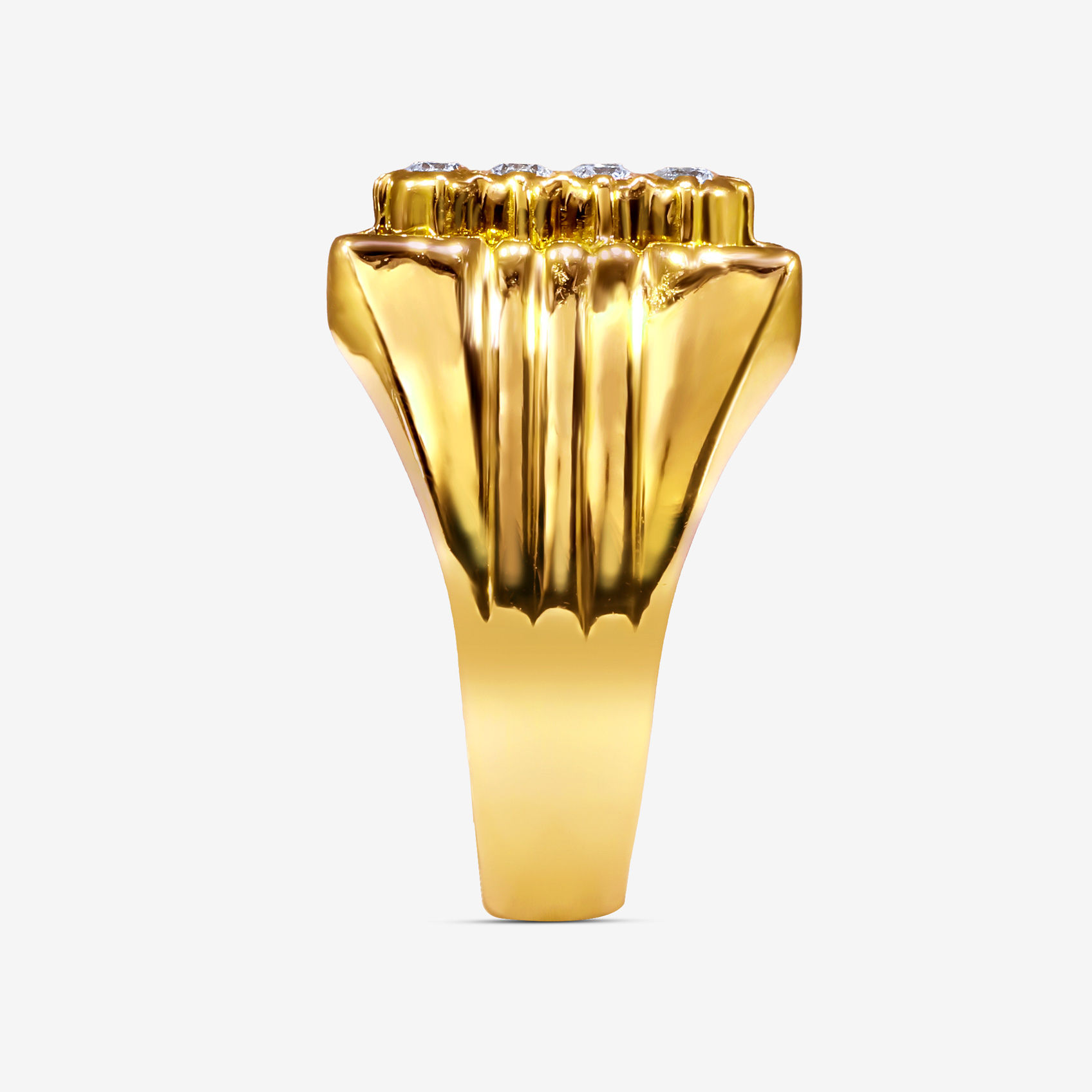 Royal Ethnic Diamond Mens Ring alternate view 1