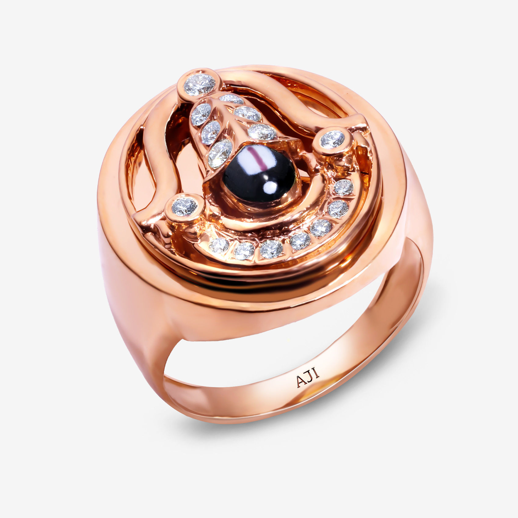 Lord Venkatesh Diamond Mens Ring