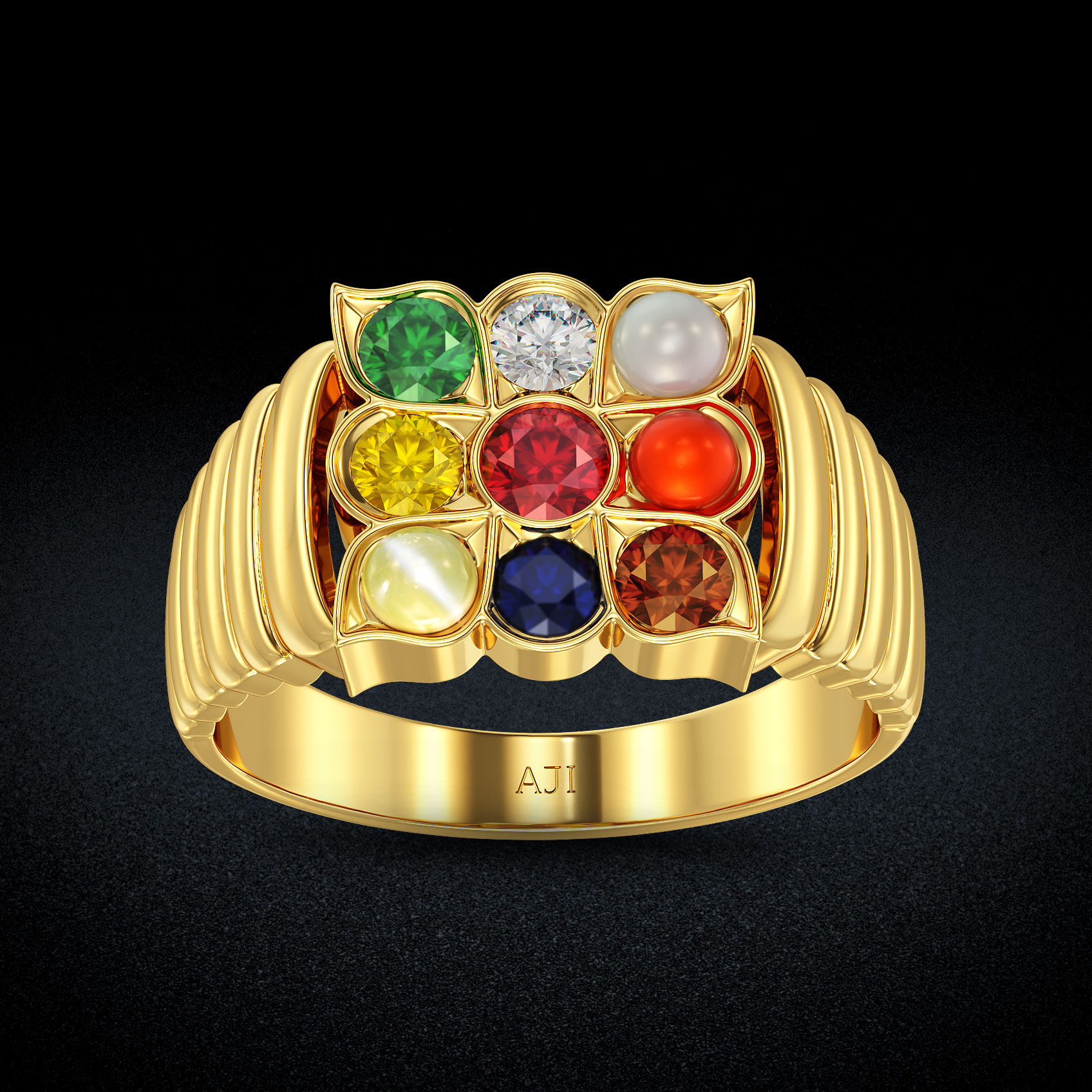 Men Navratna Ring image