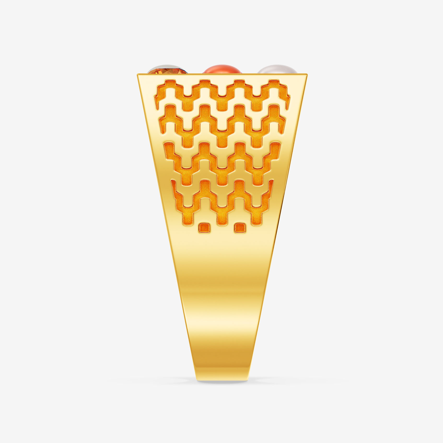 Heritage Mens Navratna Ring alternate view 2