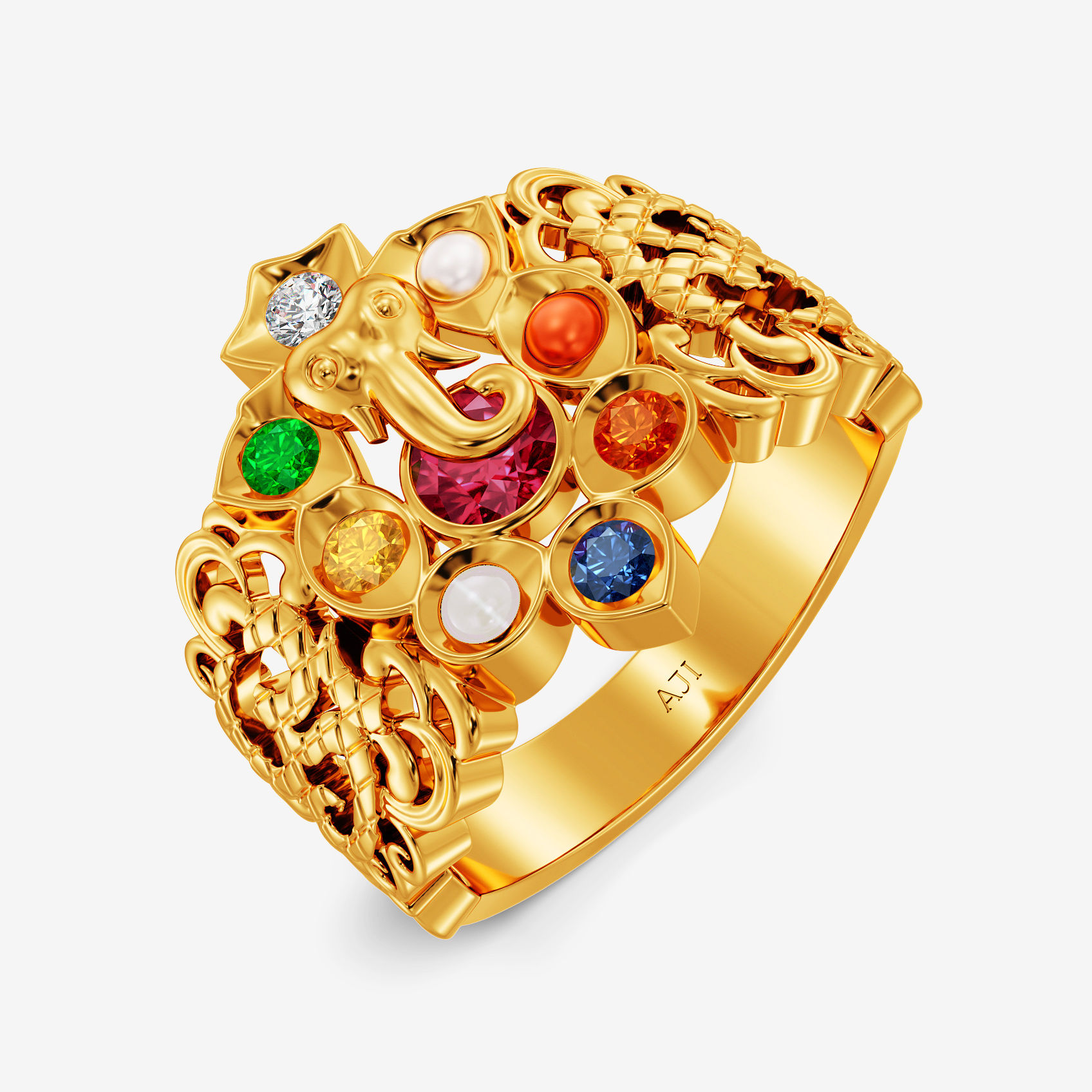 Navratna Majesty Mens Ring