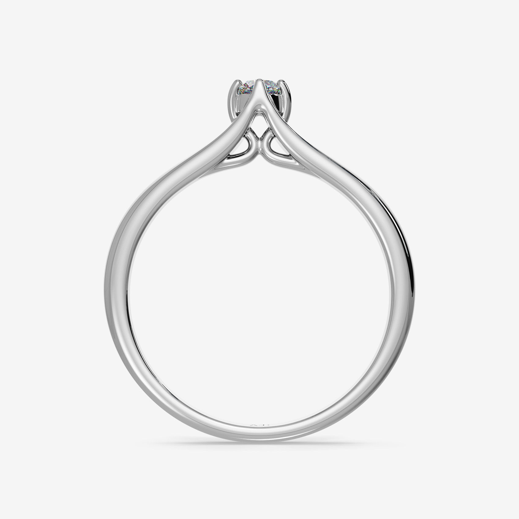 Luminosity Platinum Women Ring image
