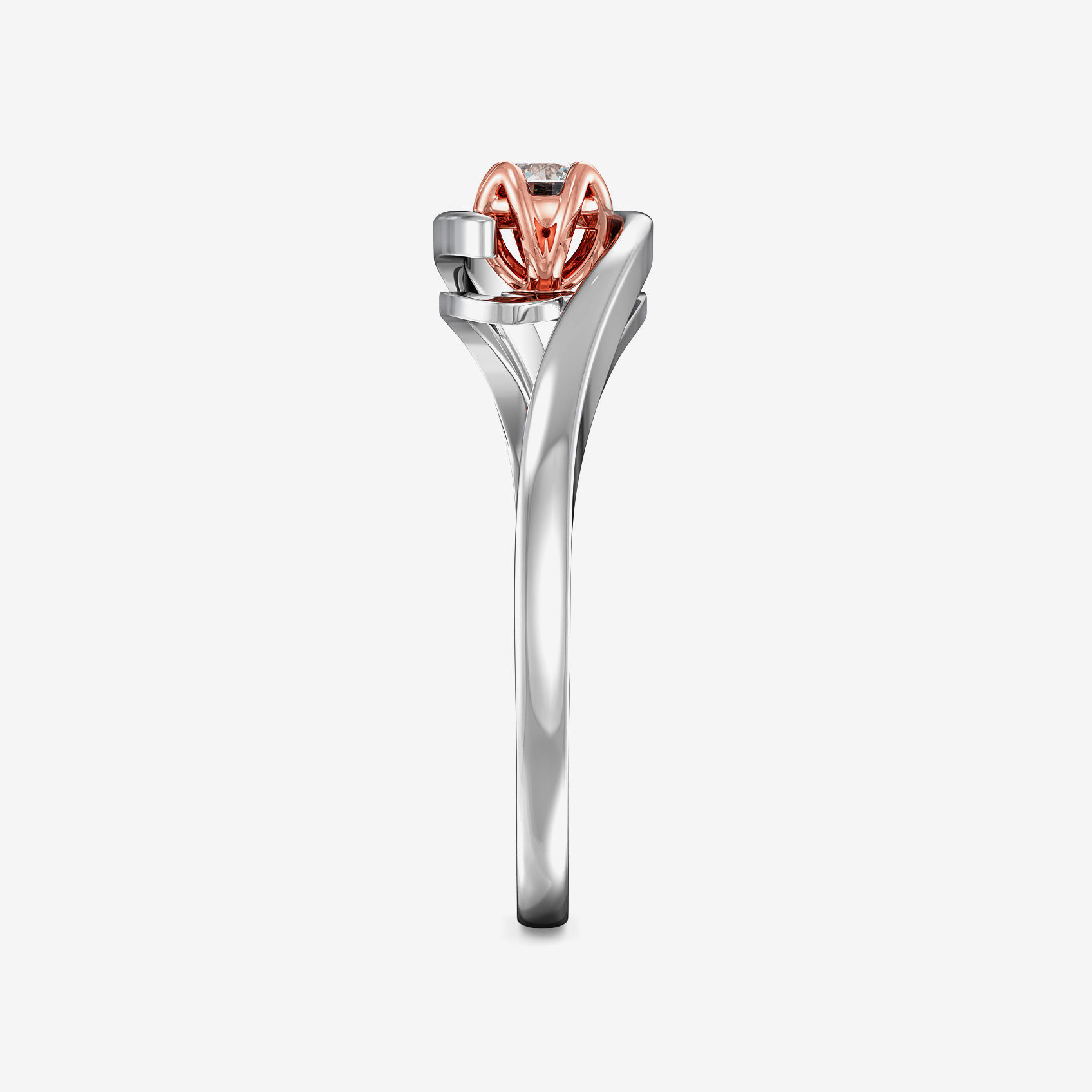 Gleam Platinum Women Ring alternate view 3