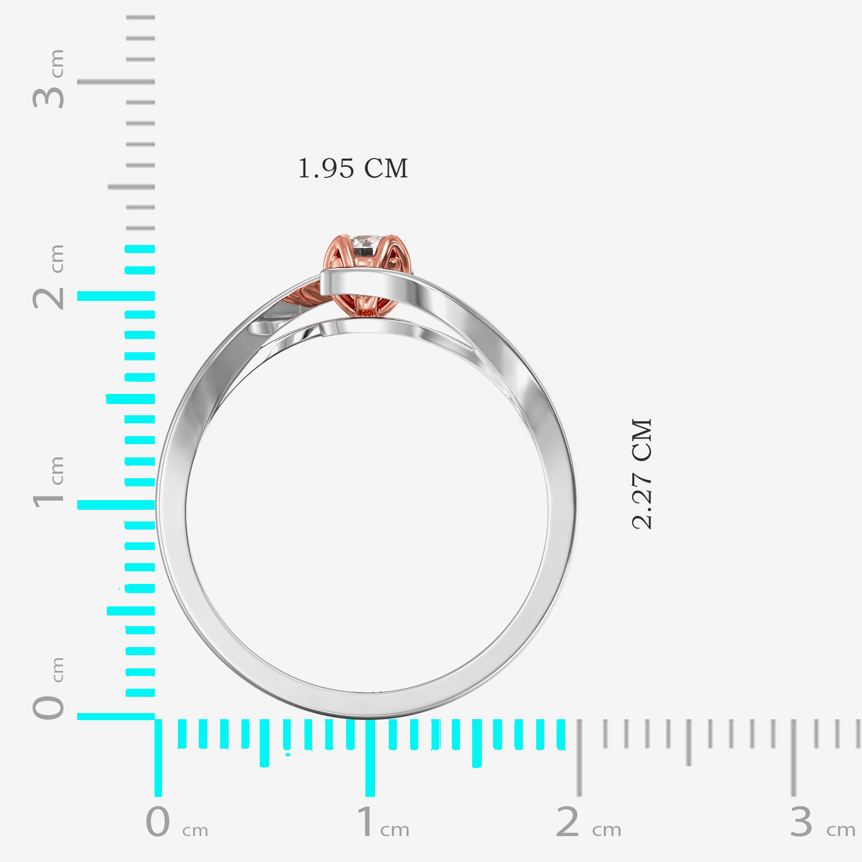 Gleam Platinum Women Ring image