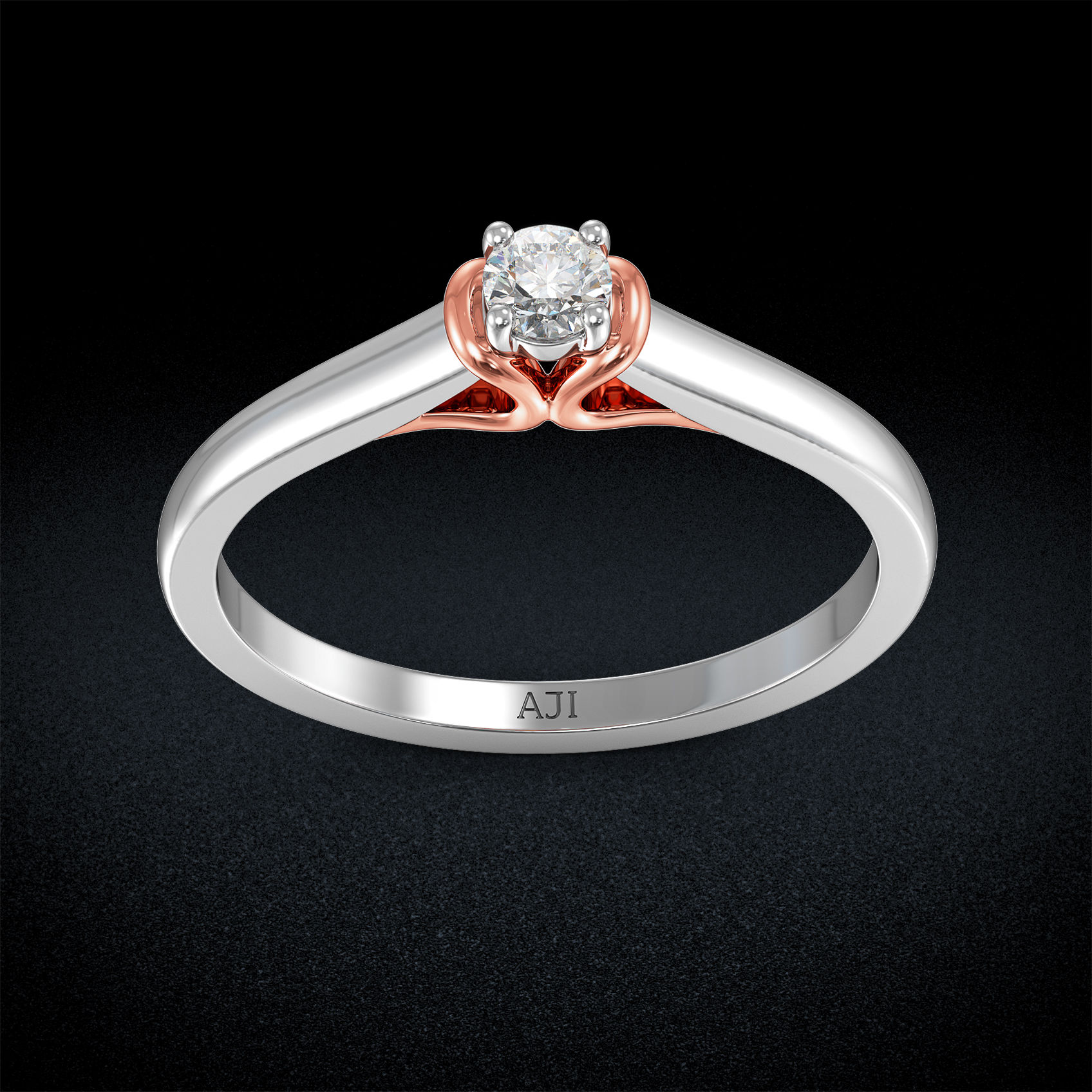 Coruscate Platinum Women Ring image