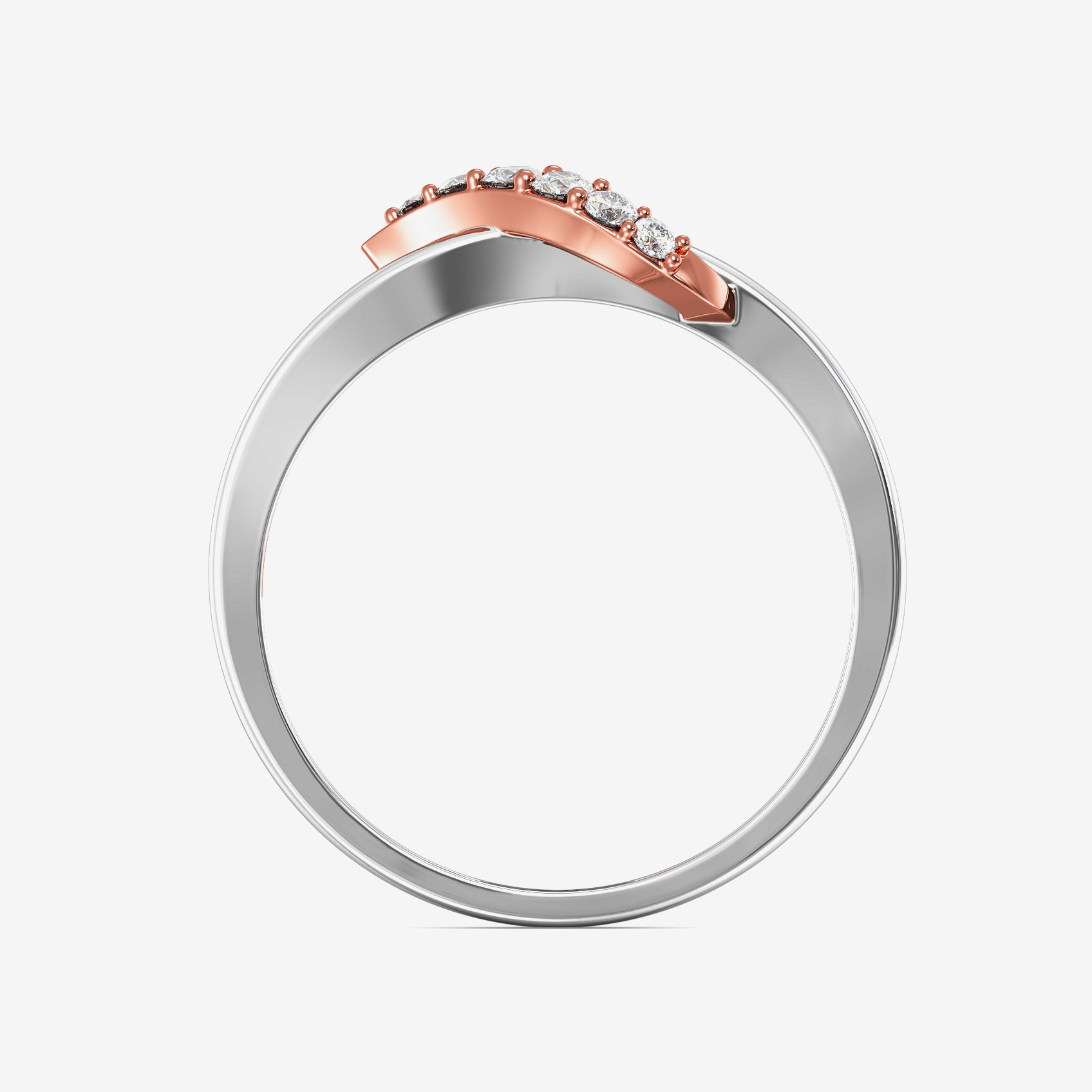 Radiance Platinum Women Ring image