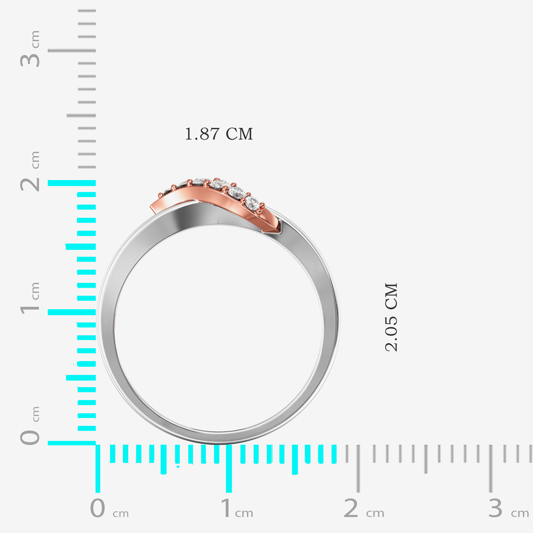 Radiance Platinum Women Ring image