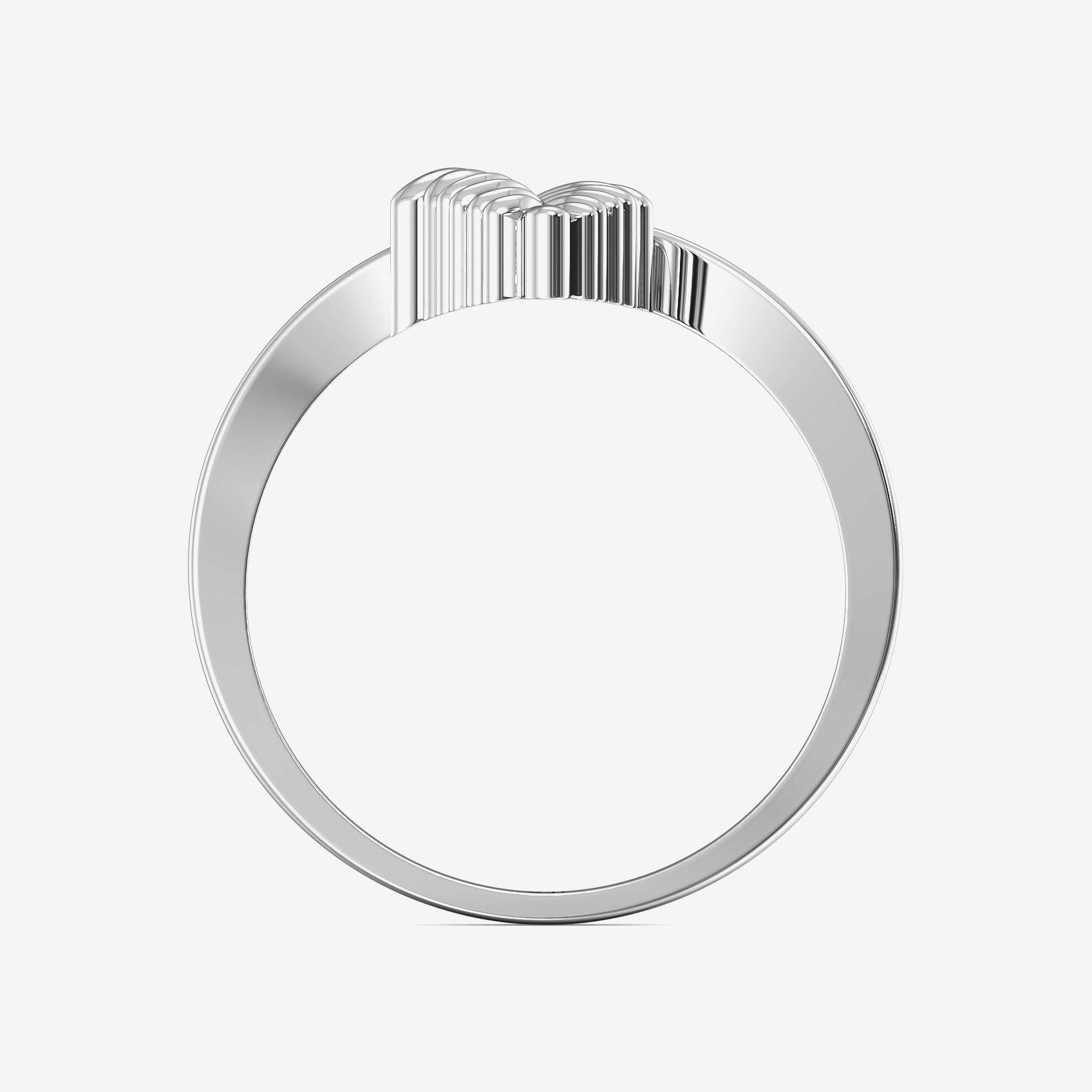 Glitter Platinum Women Ring image