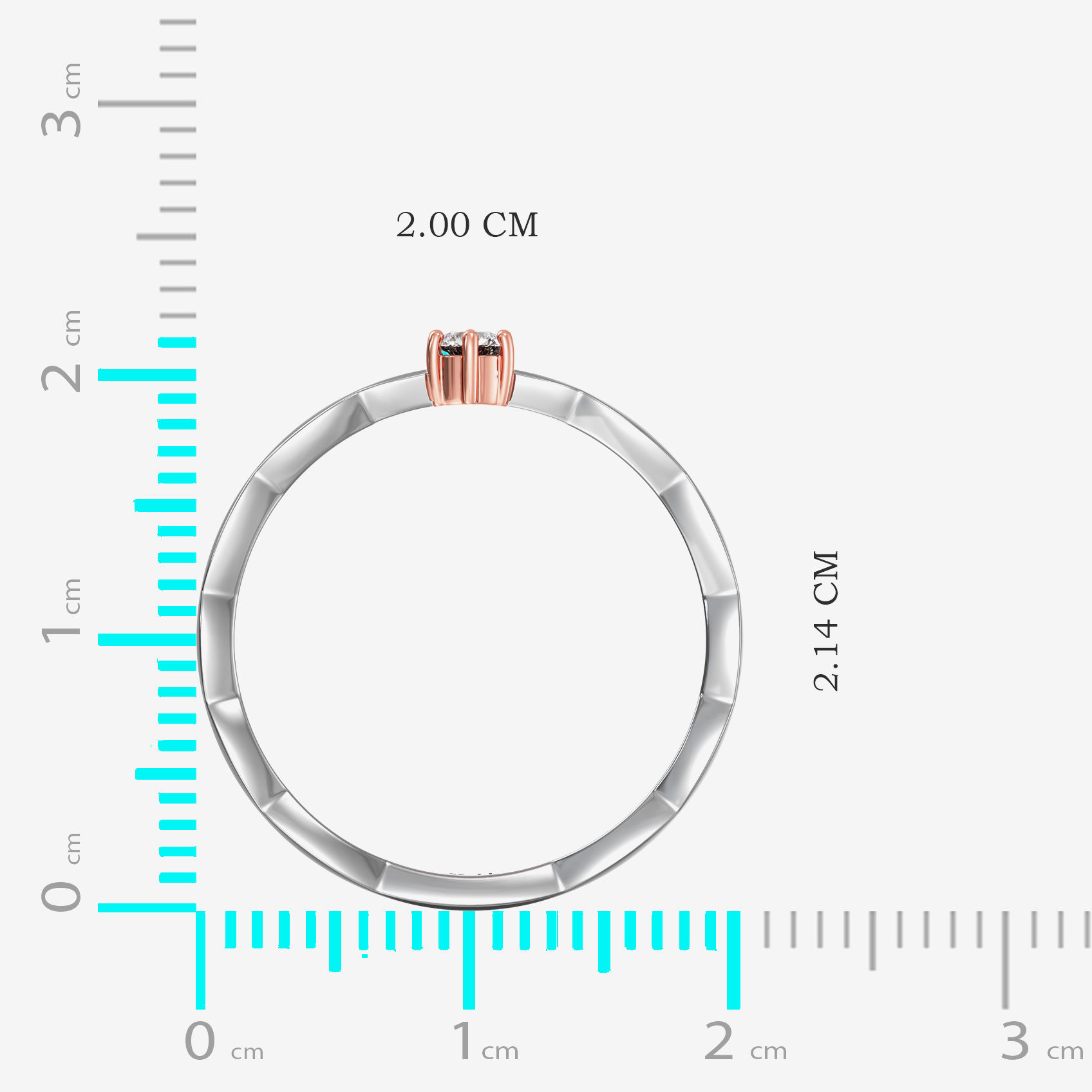 Luster Platinum Women Ring image