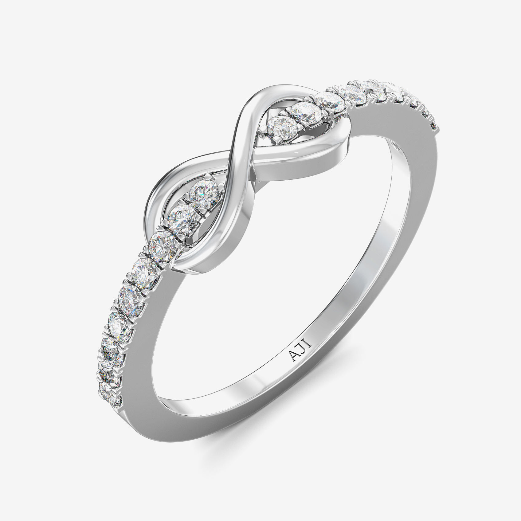 Blended Platinum Women Ring