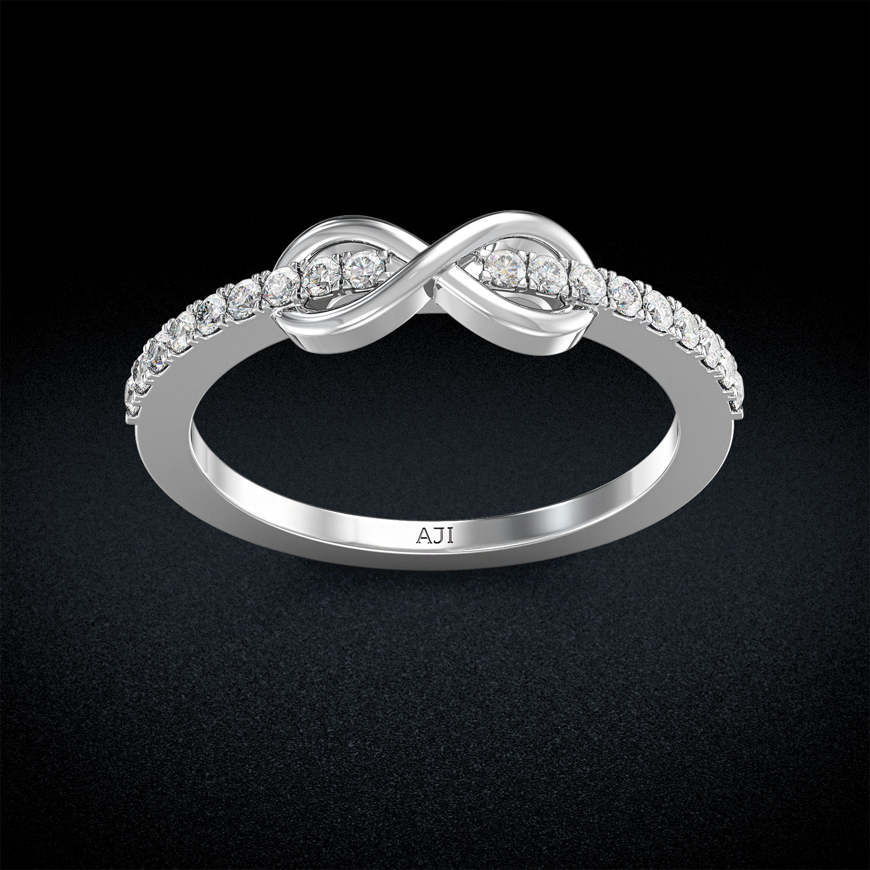 Blended Platinum Women Ring image