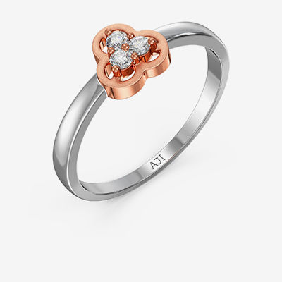 Gilded Floral Cascade Ring alternate view 1