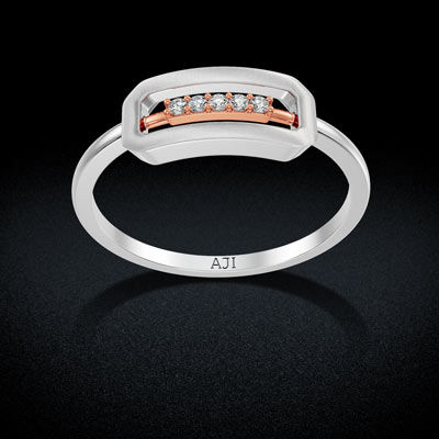 cluster Platinum Ring image