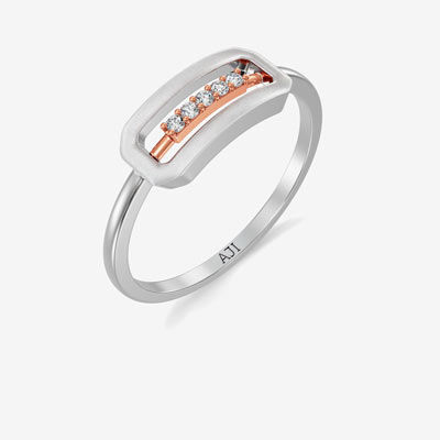 cluster Platinum Ring image
