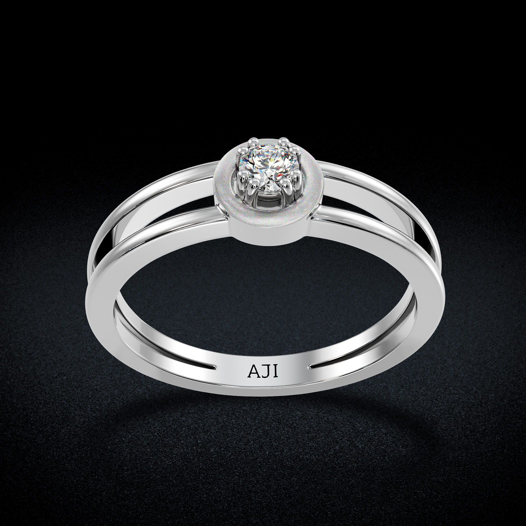 Fondness Platinum Ring image