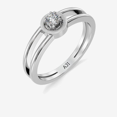 Fondness Platinum Ring alternate view 1