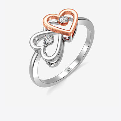 Amore Platinum Ring alternate view 1