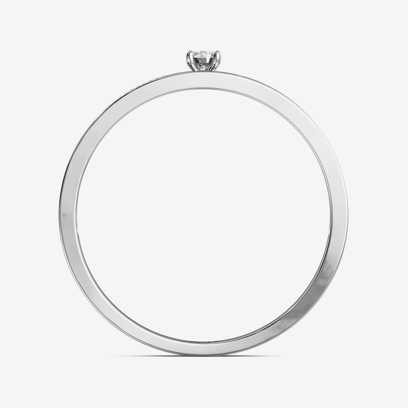 Gleaming Platinum Ring image