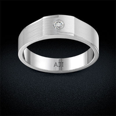 Platinum Radiant Ring alternate view 2