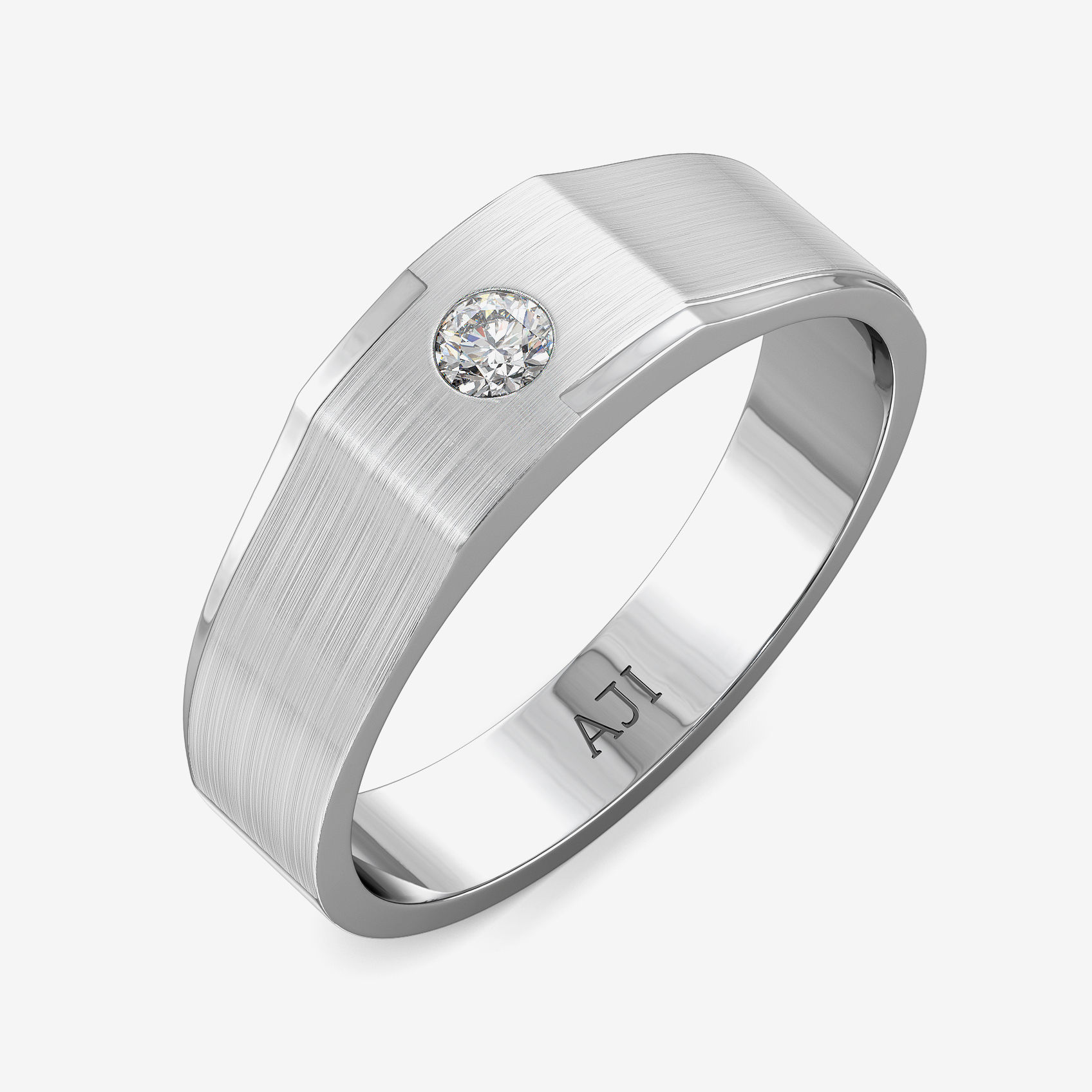 Platinum Radiant Ring