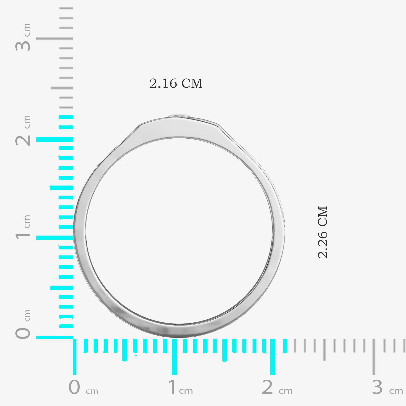 Platinum Radiant Ring image