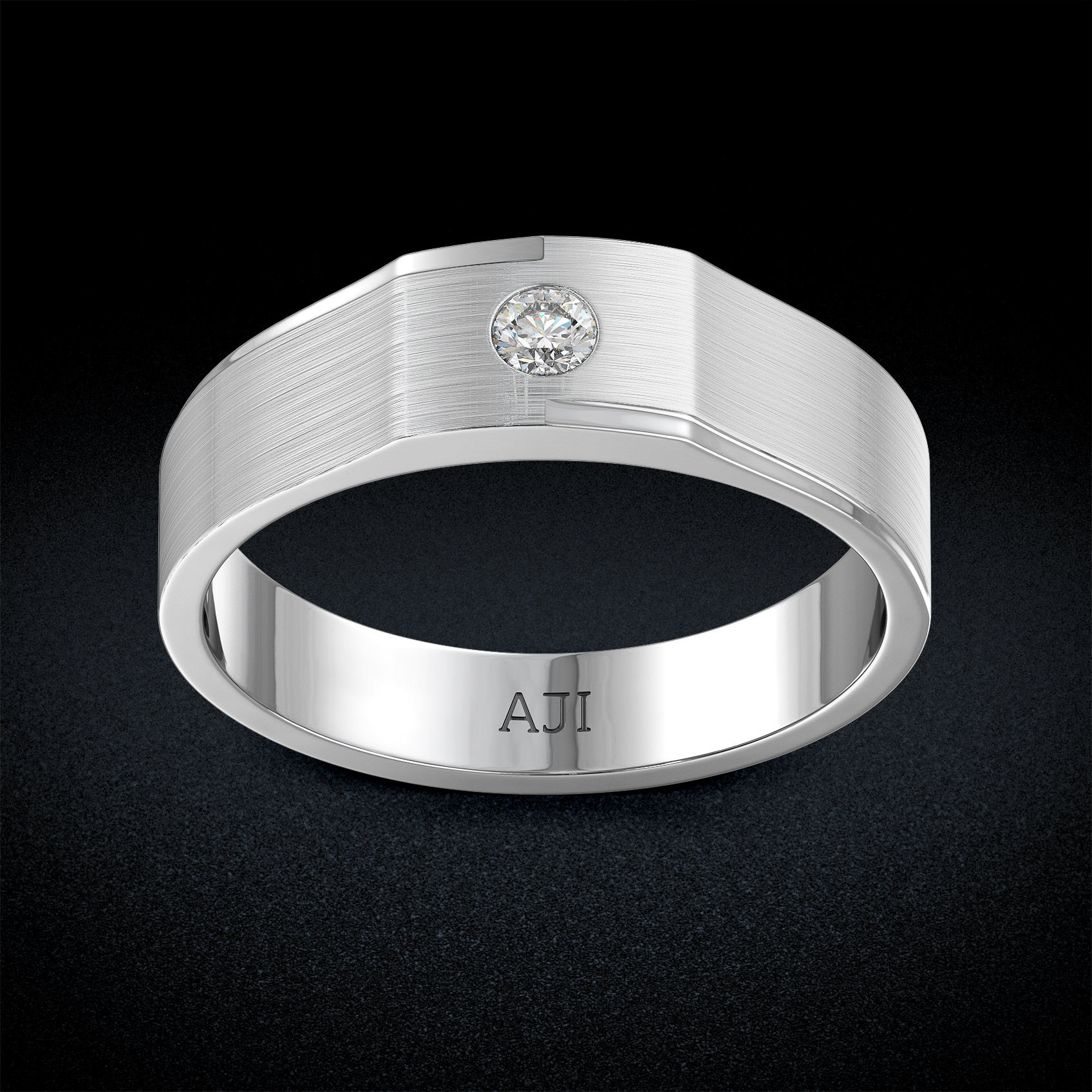 Platinum Radiant Ring image