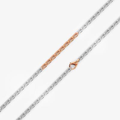 Buy Chunky Platinum Mens Box Chain (DSPPC0001826) Online from