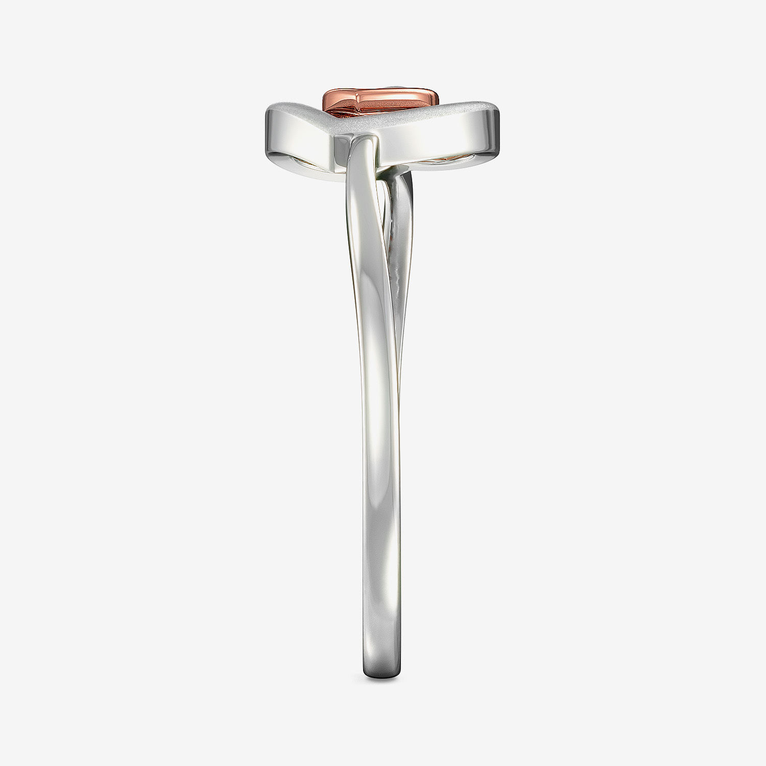 Platinum Heart Ring alternate view 3