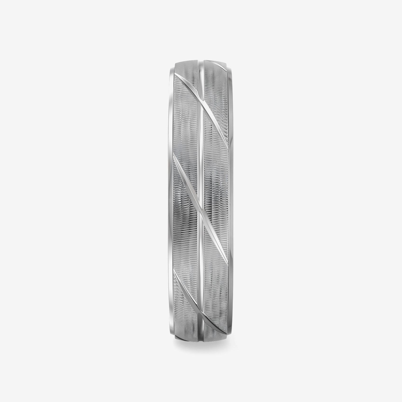 Elementary Platinum Ring alternate view 3
