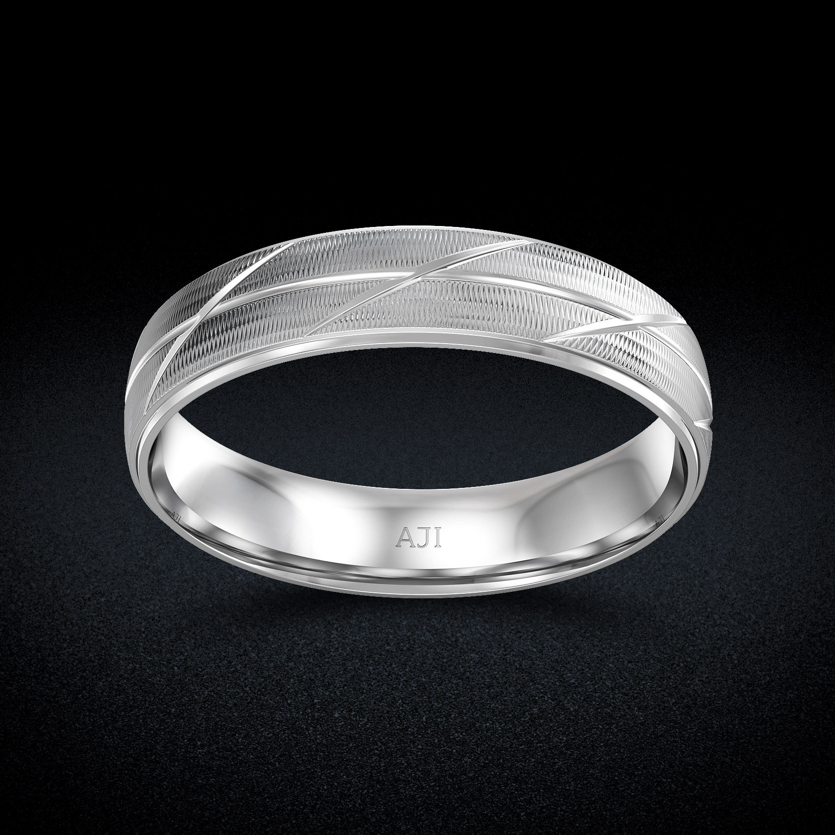 Elementary Platinum Ring image