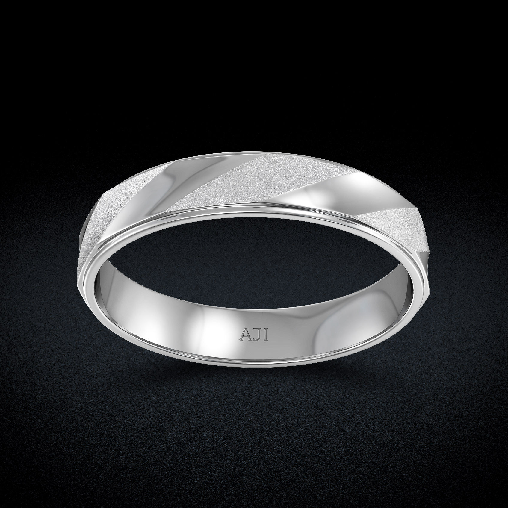 Curvilinear Platinum Ring image
