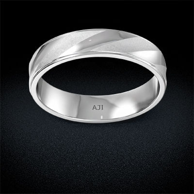 Modest Platinum Ring alternate view 2