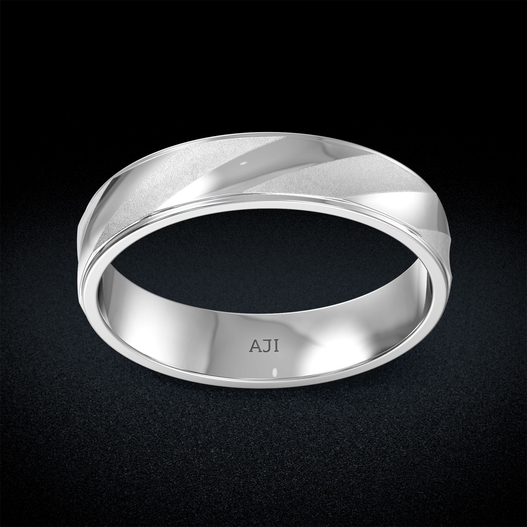 Modest Platinum Ring image