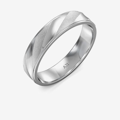Modest Platinum Ring alternate view 1
