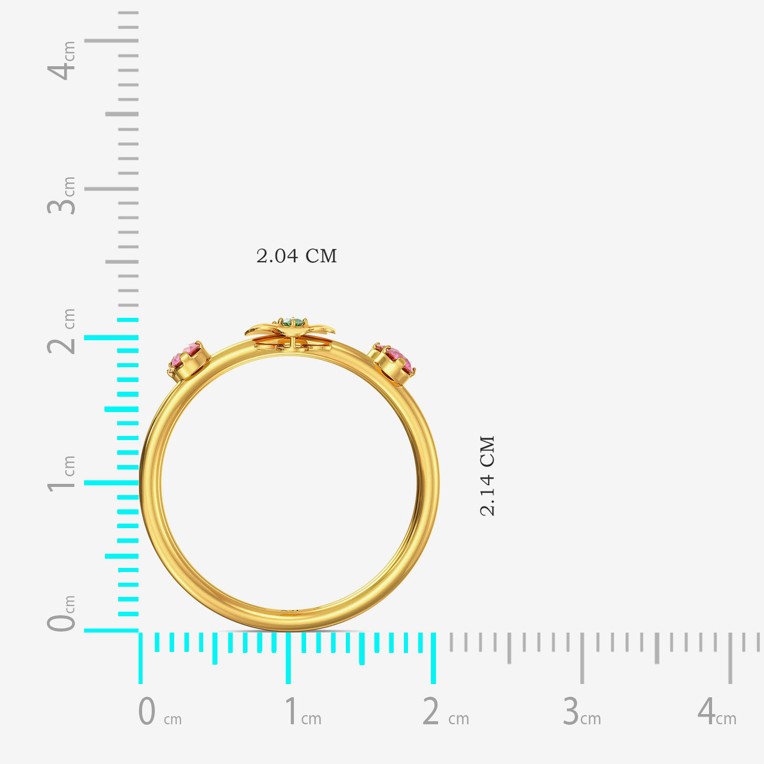 Gemstone Little Floret Ring alternate view 3