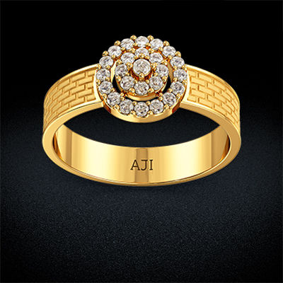 Uncut Diamond Round Ring alternate view 2