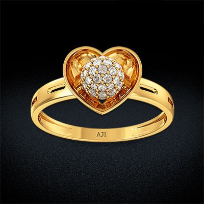 Crystal Heart Core Stunning Ring alternate view 2