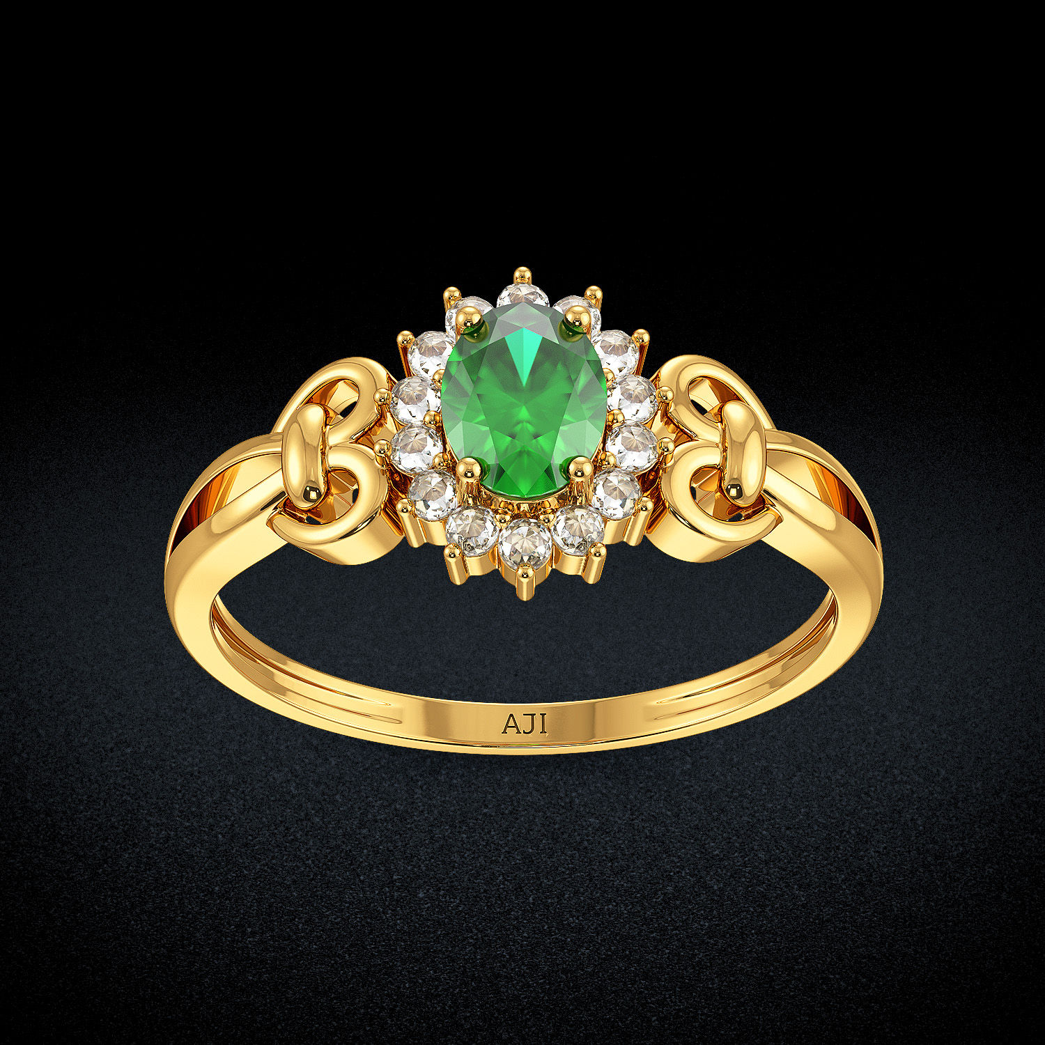 Sea Green Beauty Stone Ring image