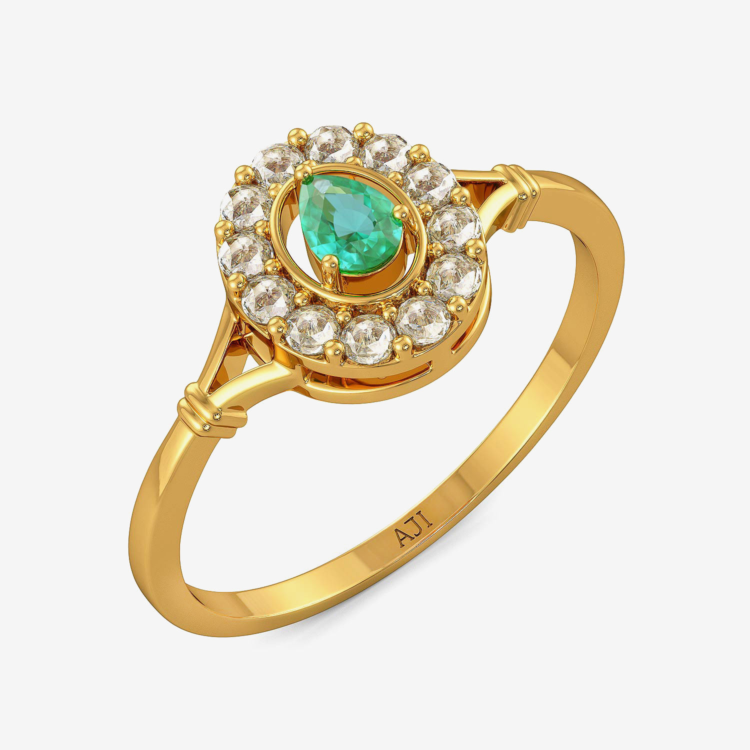 Emerald Bombastic Beauty Ring