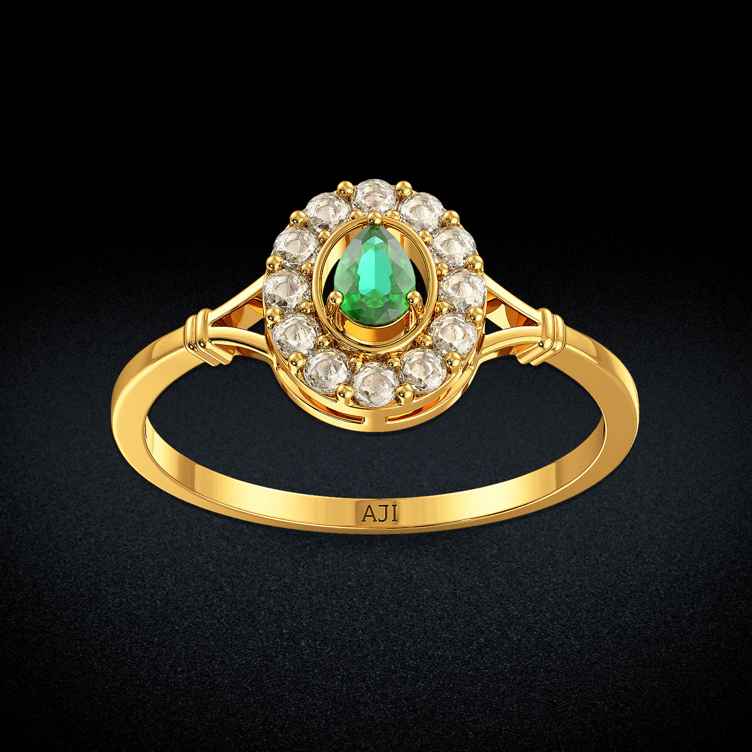 Emerald Bombastic Beauty Ring image